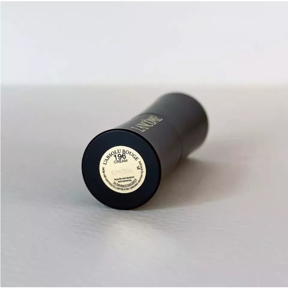 Lancôme L'Absolu Rouge Cream Lipstick - Color: 196 French Touch (Warm Red) NEW - Picture 4 of 5